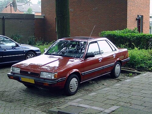 1985 Subaru Sedan