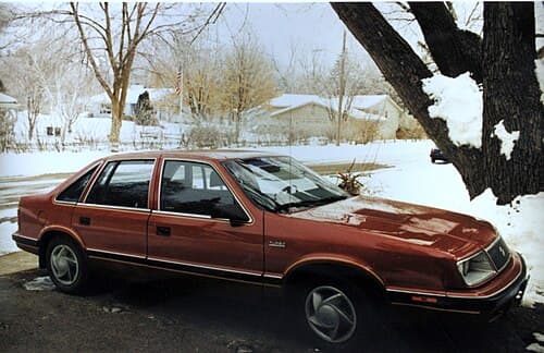 1986 Chrysler LeBaron GTS