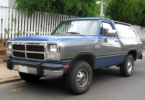 1992 Dodge Ramcharger