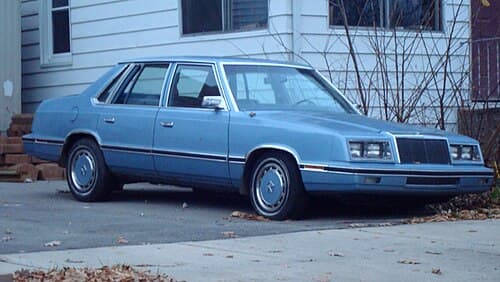 1982 Chrysler E-CLASS