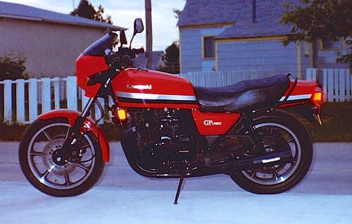 1982 Kawasaki GPZ1100